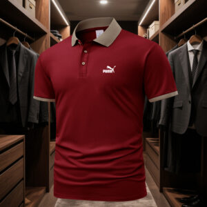 Popular Summer Men'S Breathable Casual Outdoor Short-Sleeve Polo Shirt, Suitable for Golf, Running, And Sports, Featuring a Classic Collared Design with Buttons, Young And Fashionable, Comfortable with Slight Elasticity, Trendy Half-Sleeve Polo.