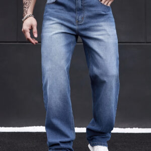 Men's Stretch Casual Loose Jeans