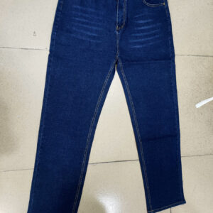 Men's Slim Fit Straight-Leg Stretch Washed Jeans for Business Casual Wear