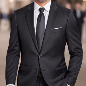 2pcs Men's Suit Set, Including Jacket and Pants, Suitable for Business Casual Parties, Weddings, Formal Occasions, Dates, and Leisure!