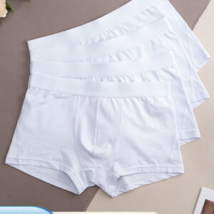 4-Pack Men'S Boxer Briefs - Soft Breathable Underwear, Minimalist Everyday & Formal Pants, Everyday Essentials for Teens & Adults - Bulk Pack for Cost Savings, Boxer Shorts, Teenage Underwear, Simple Design, Comfortable Fit, Multipack Underwear, Daily Wear, Classic Style, Stretchy Material, Multipack Undergarments, Teenage Wear, Daily Essentials, Simple Style, Durable Construction