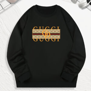 Polyester Crew Neck Casual Long Sleeve Slight Stretch Knit Fabric 250g/m² Regular Fit Print Sweatshirt for Men, Spring, Autumn