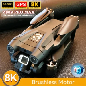 كوادكوبتر RC قابلة للطي ، Z908Max ، ثنائي 8K ، GPS ، 10 ، WiFi ، FPV ، تجنب العقبات ، بدون فرش رباعي المحاور ، جديد ، بيع