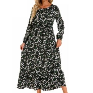 The Flowing Floral Dress: Elegance & Charm Unleashed!