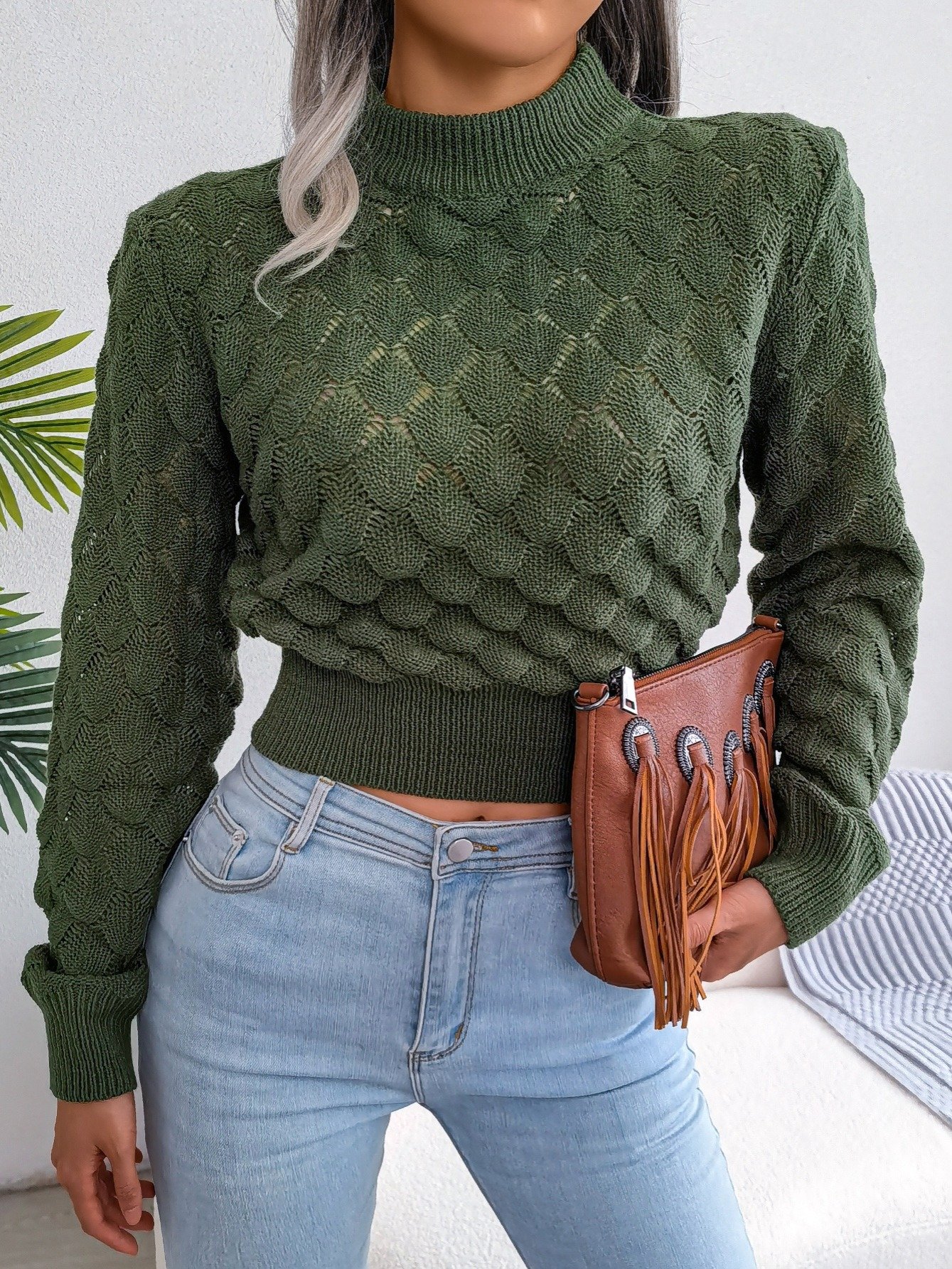 סריג חיתוכי יהלום: הבהיקי בסגנון אופנתי ייחודי – תמונה 7