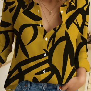 تألقي بلمسة فنية: قميصك المفضل للمواسم كلها!