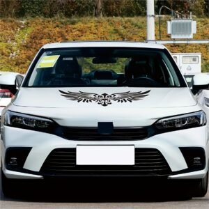 Wings of Elegance for Your Car: Distinctive Hood Decal
