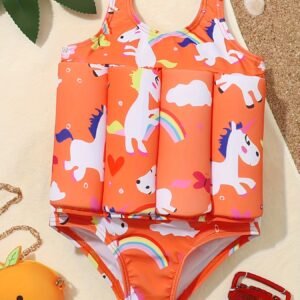 مرح بلا حدود: زي السباحة الكرتوني الساحر لأطفالك!