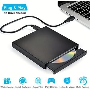 החופש הדיגיטלי בידך: כונן CD/DVD USB דק במיוחד ורב-שימושי