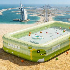 Portable Dinosaur Pool: Your Private Summer Oasis!