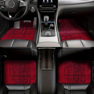 שדרגו את אלגנטיות רכבכם: שטיחוני רצפה אדומים לכל עונות השנה!