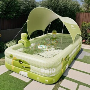 Giant Dinosaur Pool: Your Summer Water Adventure Awaits!