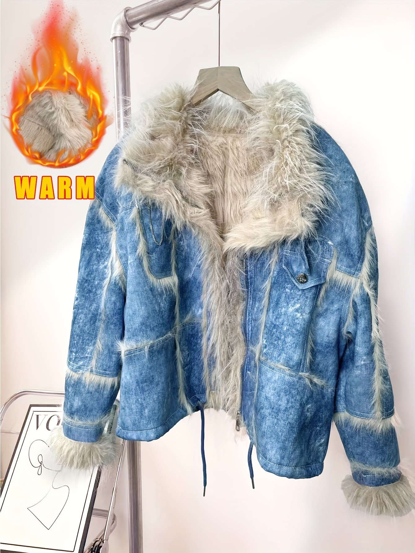 جاكيت الفرو الصناعي الفاخر: أناقة 2025 ودفء لا يُقاوم! - الصورة 2