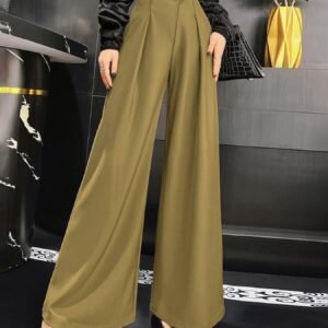 Your Elegance Starts Here: High-Waist Wide-Leg Trousers for All Seasons!