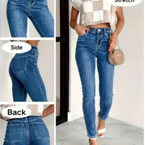 بنطلون الجينز السكيني: أناقة متجددة وراحة بلا حدود