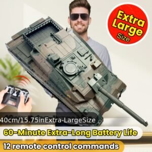 נהיגה ללא גבולות: טנק השלט רחוק הענק TomLi RC - הרפתקה מחכה לכם!