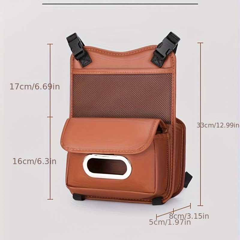 وداعاً للفوضى! منظم مقعد السيارة الفاخر والذكي. - الصورة 2