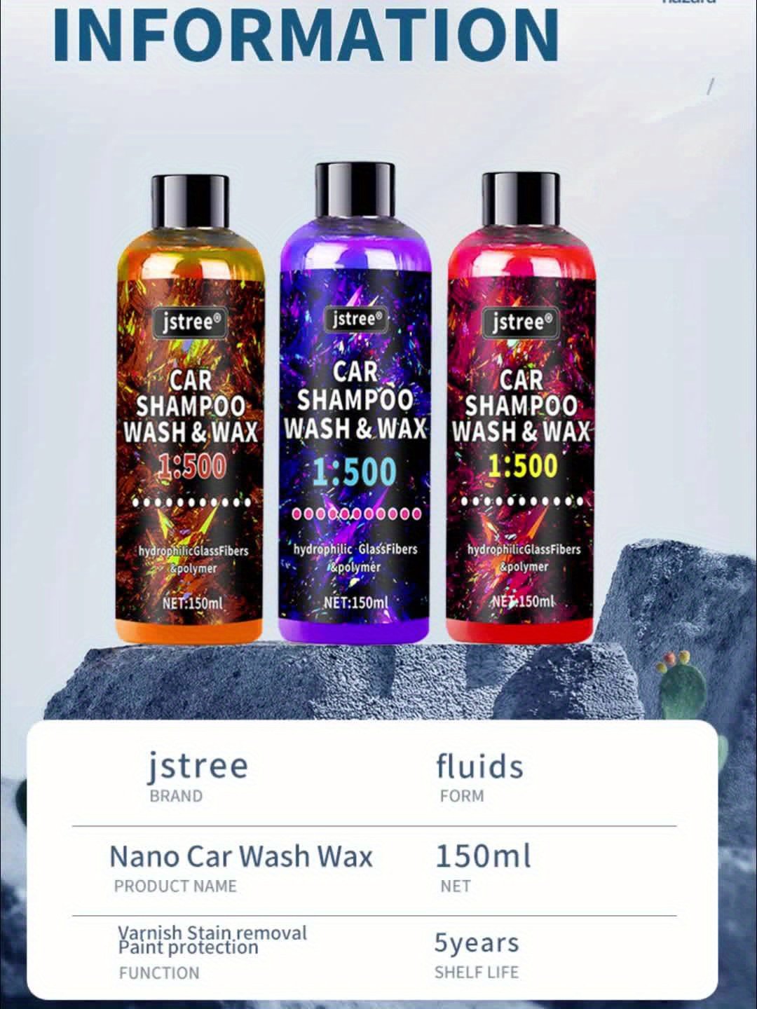 Jstree: سر لمعان سيارتك الدائم – رغوة الغسيل المركزة الفائقة! - الصورة 11