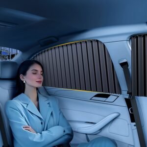 Your Car's Comfort, Your Control: Adjustable Side Window Shades for Unrivalled Protection & Privacy!