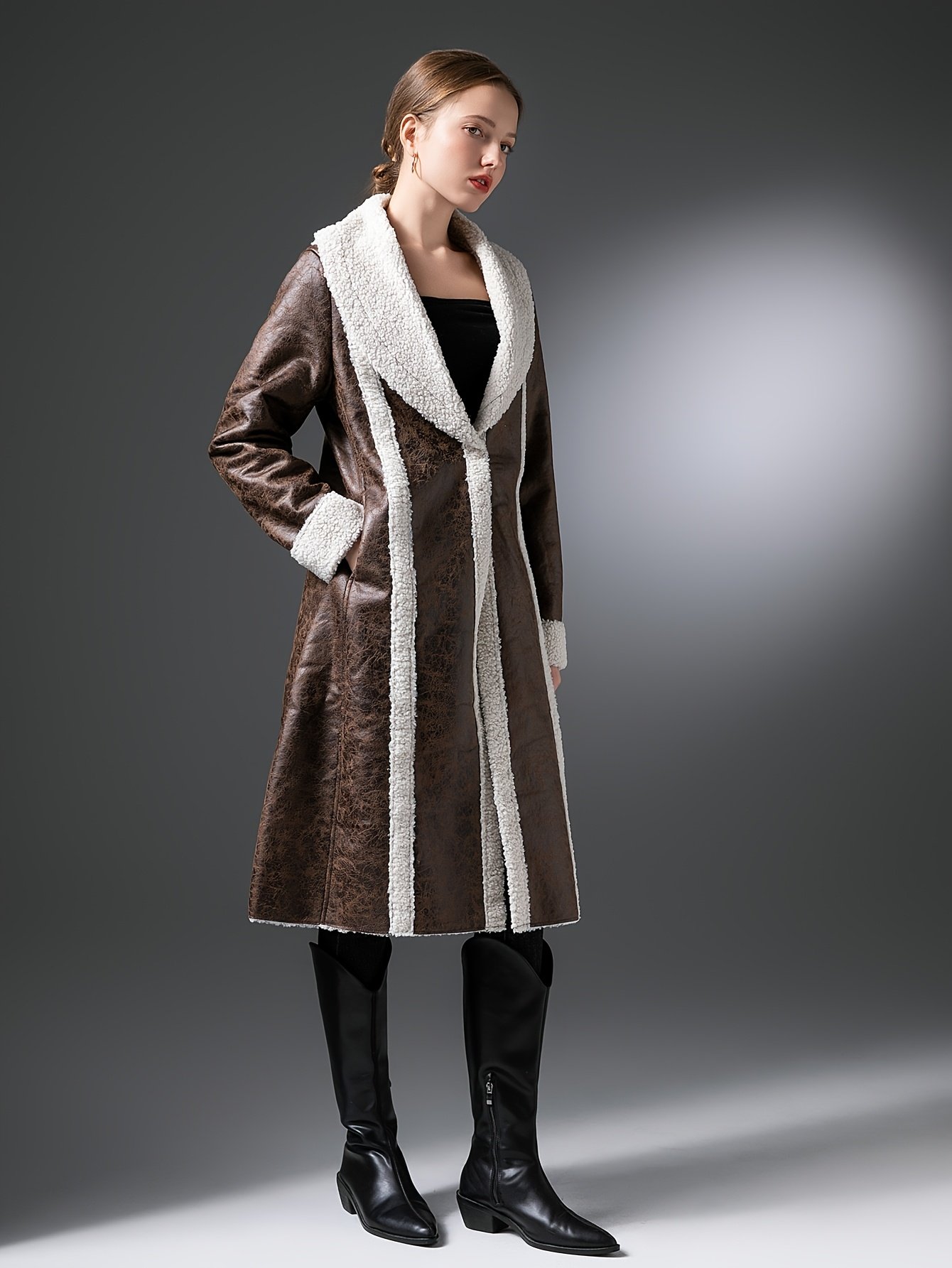 معطف الشتاء الفاخر: دفء وأناقة لكل مناسبة - الصورة 6