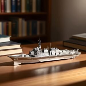 أبحر في عالم الإبداع: نموذج سفينة معدني ثلاثي الأبعاد!