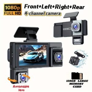 אבטחה מוחלטת לרכב שלך: מערכת מעקב מקיפה 360° בטכנולוגיית FHD!