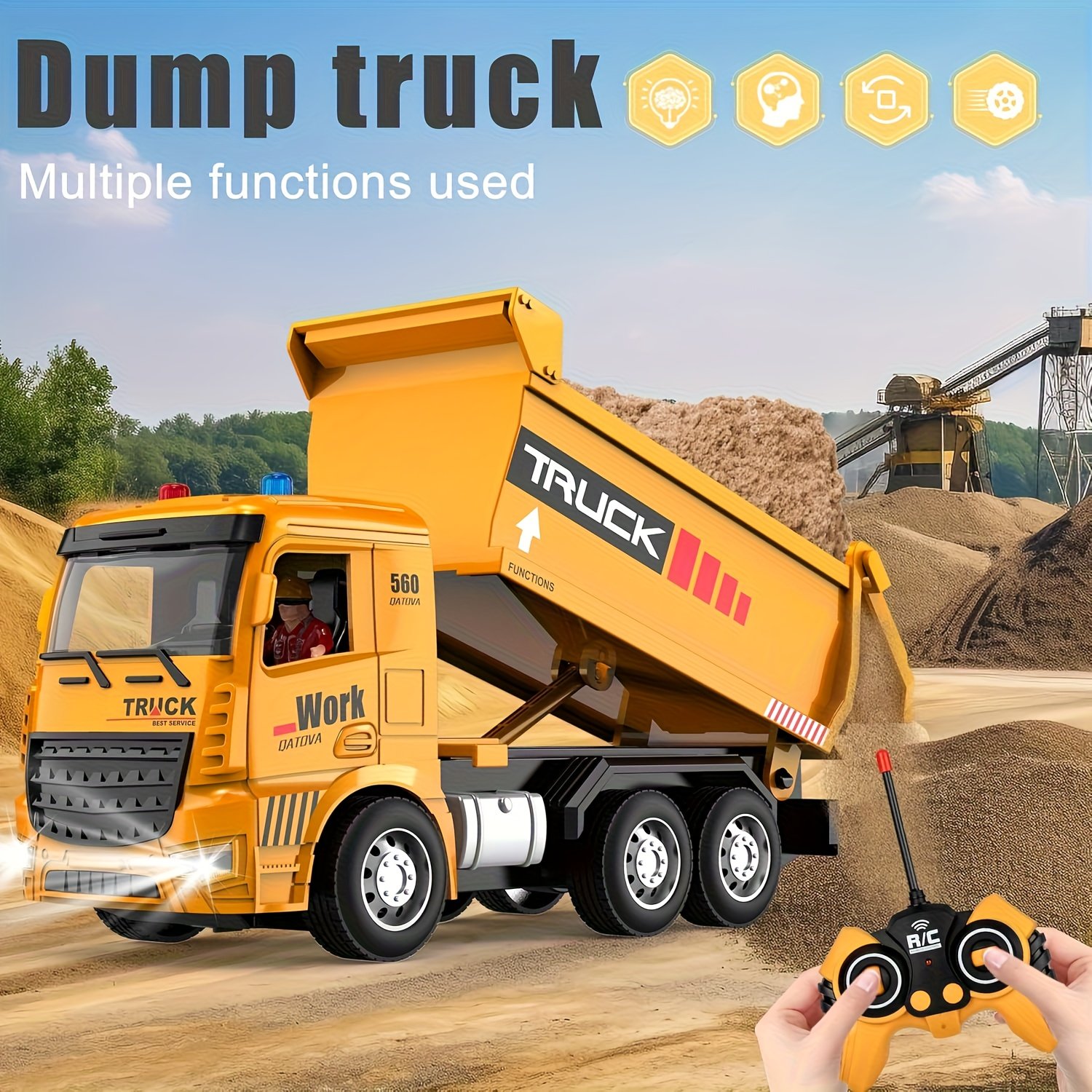 משאית הבנייה הענקית: הרפתקאות בלתי נשכחות בקצות אצבעותיו של ילדך! – תמונה 8