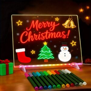 نور خيالك: لوحة الرسم LED السحرية المتوهجة