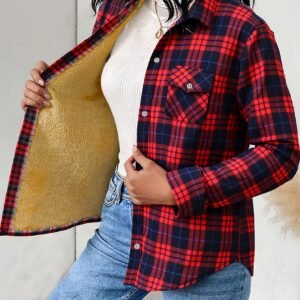 Winter Warmth & Style: The Luxurious Plaid Shirt