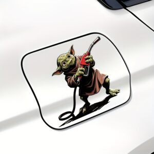 Master Yoda Sticker: Galactic Magic for Your Ride!