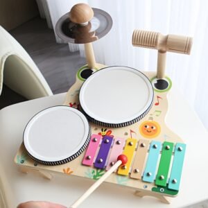 Colorful Wooden Xylophone for Kids: A Joyful Rhythm