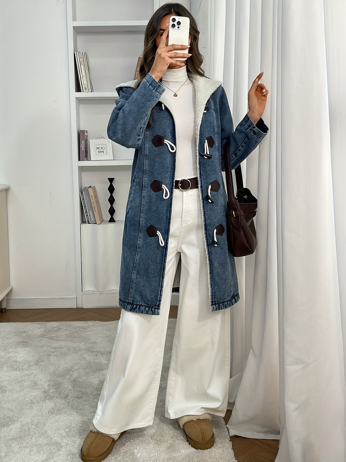 معطف مورين الشتوي: حيث يلتقي الدفء بالأناقة الخالدة - الصورة 2