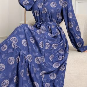 فستان الربيع والصيف: أناقة زهرية مريحة بحزام!