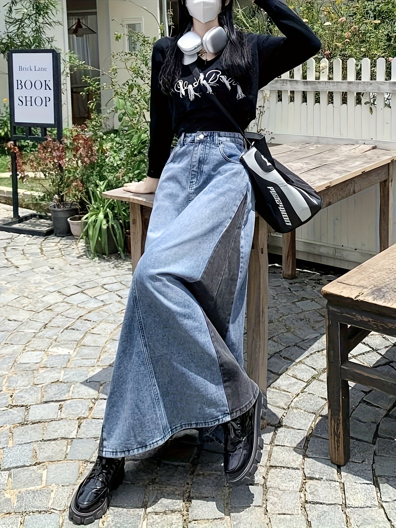 חצאית ג'ינס ארוכה: סטייל בלתי ניתן לעמוד בפניו ונוחות לאורך זמן! – תמונה 8