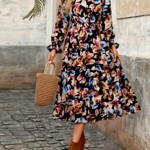 فستان الأزهار الأنيق: أناقة متجددة لكل موسم!