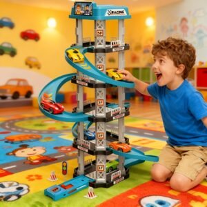 حلبة السباق الثلاثية الأبعاد: عالم من التحدي والمرح!