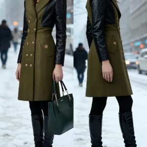 معطف الأناقة الخالدة للمرأة العصرية