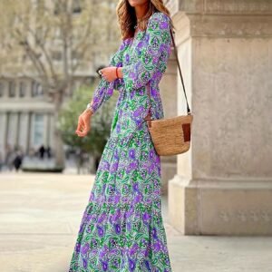 فستان السحر البوهيمي: أناقة مُزهرة لكل لحظة!