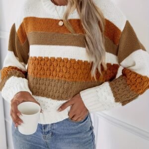 بلوفر الأناقة والدفء: لمسة شتوية متألقة!