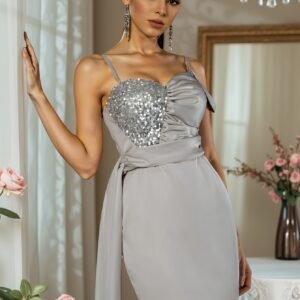 تألقي ببريق لا يُنسى: فستان السهرة الأنيق والفاخر