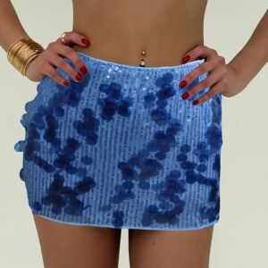 تنورة الترتر اللامعة: تألقي في كل مناسبة!