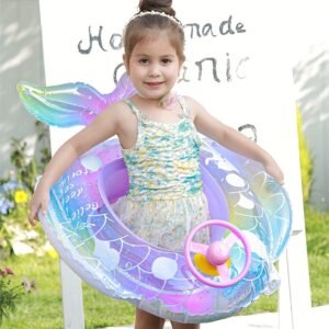 גלגל ים בת ים קסומה עם הגה: הרפתקת הקיץ הסגולה!