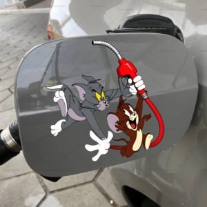 Classic Tom and Jerry Sticker: Childhood Magic on Every Surface!