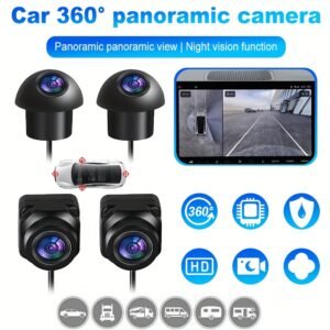 عينك الثالثة على الطريق: نظام الرؤية البانورامية الشامل 360 درجة لسيارتك!