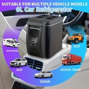 Your Perfect Travel Companion: The 6L Smart Portable Refrigerator!