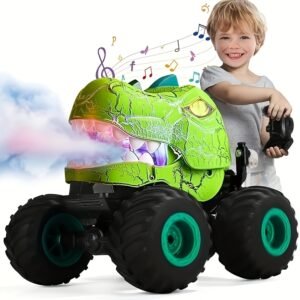 דינוזאור הפלאים הנע: מכונית שלט רחוק להרפתקאות בלתי פוסקות!