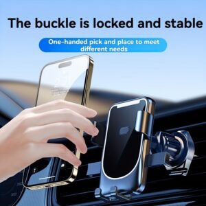 Automatic Car Phone Holder: Safety & Flexibility at Your Fingertips!
