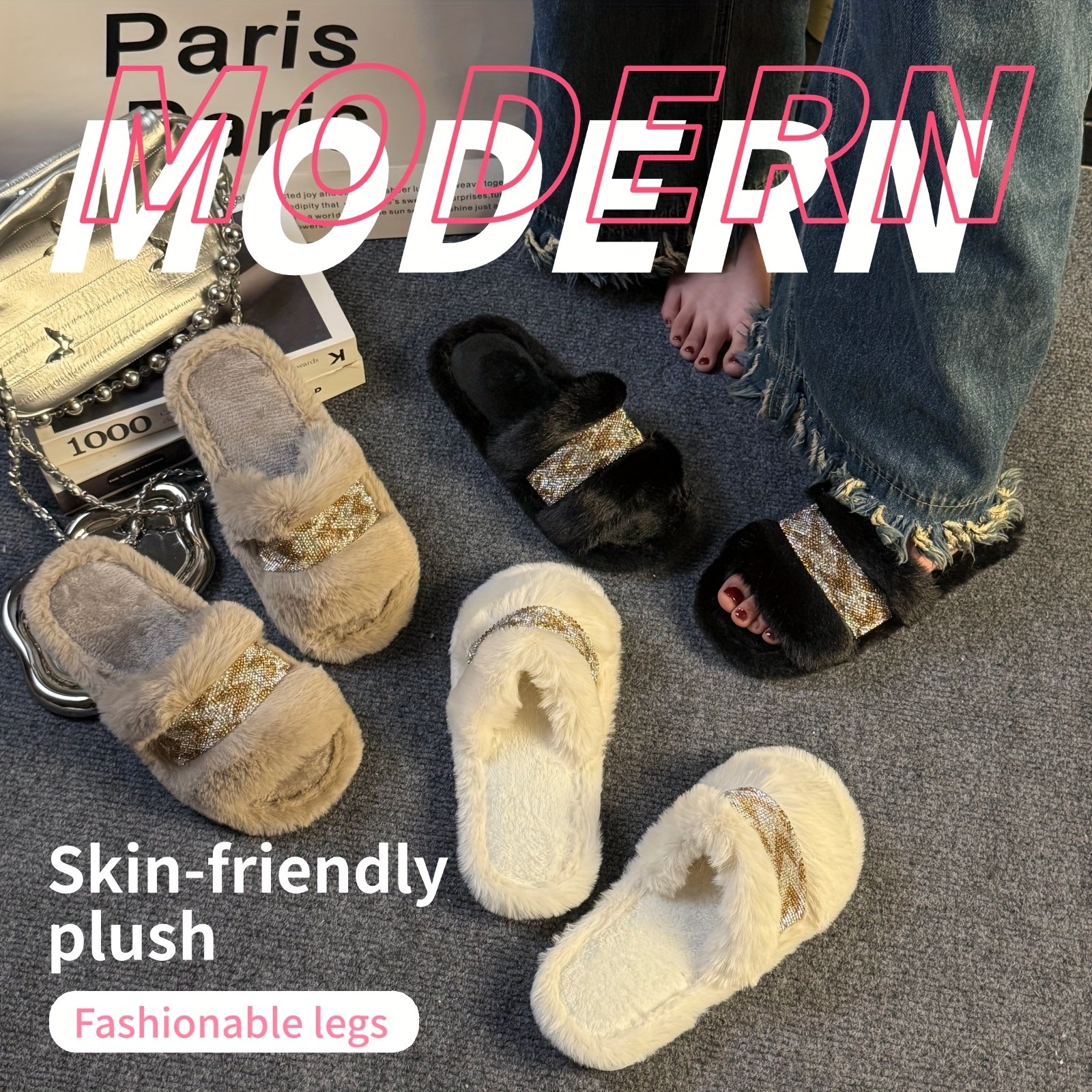 נוחות מפוארת, סטייל מתחדש: נעלי בית CLOUDSTRIDE יוקרתיות לנשים – תמונה 10