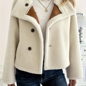 קסם האפרסק האלגנטי: מעיל סתיו וחורף למראה בלתי נשכח!