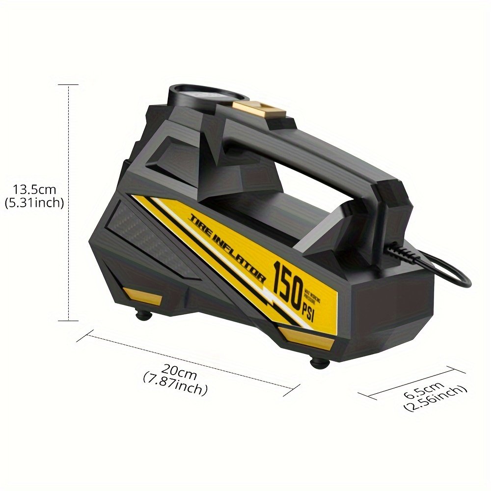מנפח צמיגים דיגיטלי CaRSun: השותף האמין שלך בכל דרך! – תמונה 7